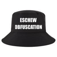 Eschew Obfuscation Obfuscate Funny Greek Sarcastic Cool Comfort Performance Bucket Hat