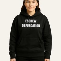 Eschew Obfuscation Obfuscate Funny Greek Sarcastic Hoodie