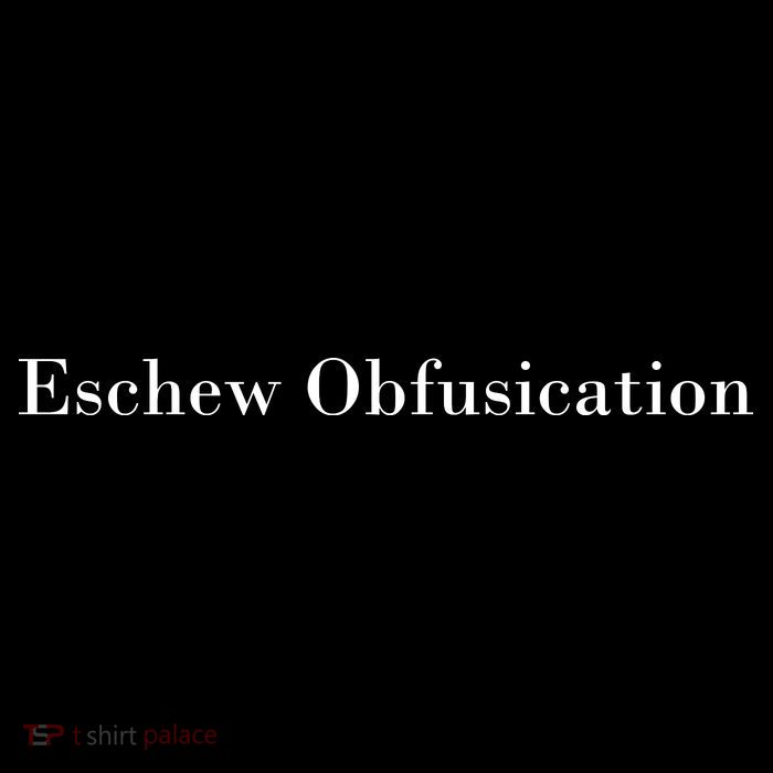 Eschew Obfuscation Obfuscate Classy Logo Wool Snapback Cap