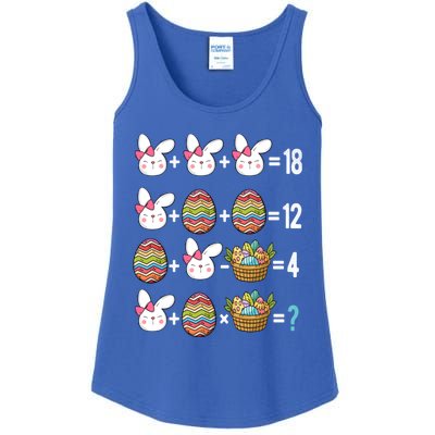 Easter Order Of Operations Quiz Math Teacher Easter Egg Hunt Funny Gift Ladies Essential Tank