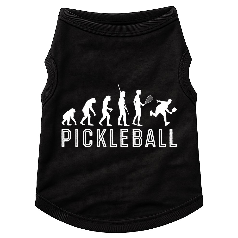 Evolution Of Pickleball TShirt Doggie Tank