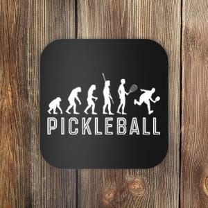 Evolution Of Pickleball TShirt Coaster