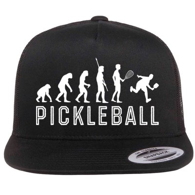Evolution Of Pickleball TShirt Flatbill Hat
