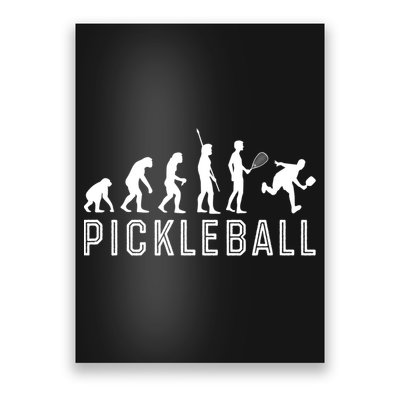 Evolution Of Pickleball TShirt Poster