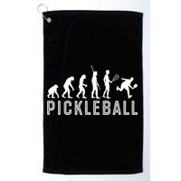 Evolution Of Pickleball TShirt Golf Towel