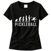Evolution Of Pickleball TShirt Womens T-Shirt