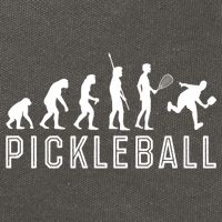 Evolution Of Pickleball TShirt Cotton Canvas Backpack