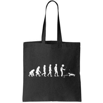 Evolution Of Rc Cars Rc Racing Racer Radiocontrolled Car Tote Bag