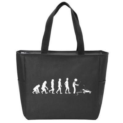 Evolution Of Rc Cars Rc Racing Racer Radiocontrolled Car Zip Tote Bag