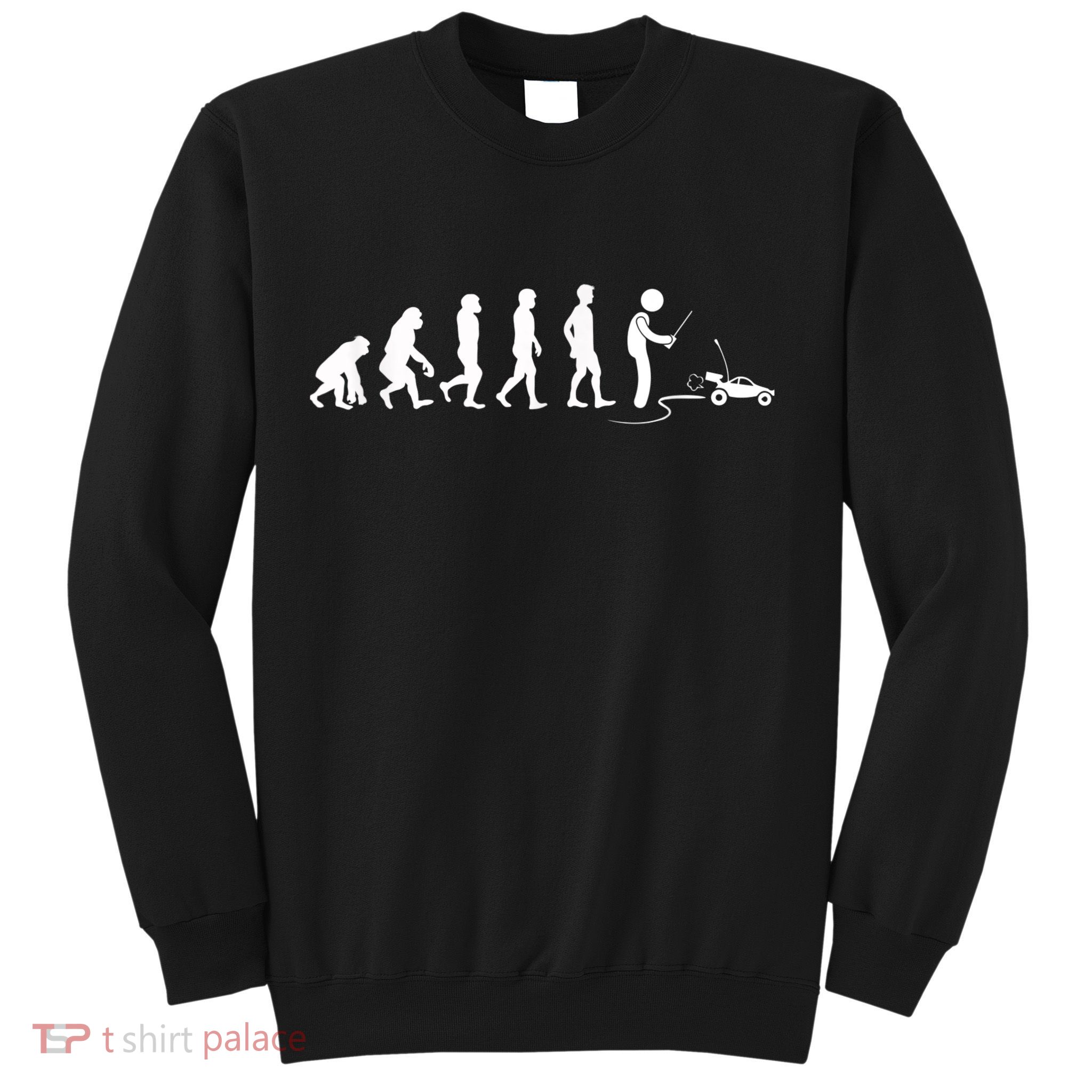 Evolution Of RC Cars RC Racing Racer RadioControlled Car Sweatshirt
