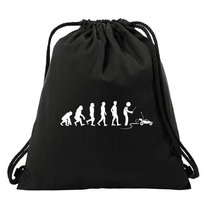 Evolution Of RC Cars RC Racing Racer RadioControlled Car Drawstring Bag