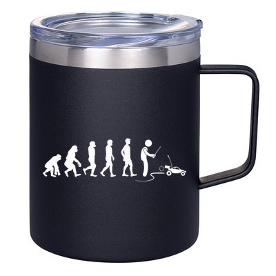 Evolution Of RC Cars RC Racing Racer RadioControlled Car 12oz Stainless Steel Coffee Mug