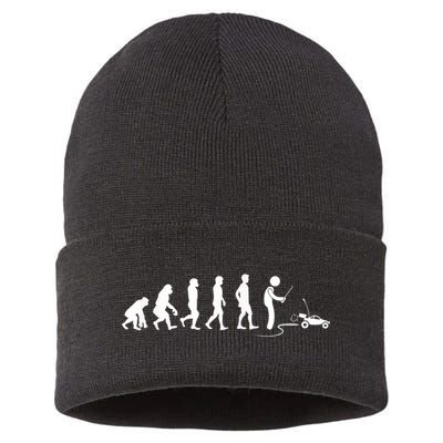 Evolution Of RC Cars RC Racing Racer RadioControlled Car Sustainable Knit Beanie