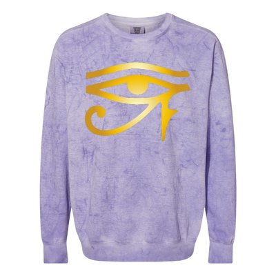 Eye Of Ra Horus Egyptian Colorblast Crewneck Sweatshirt