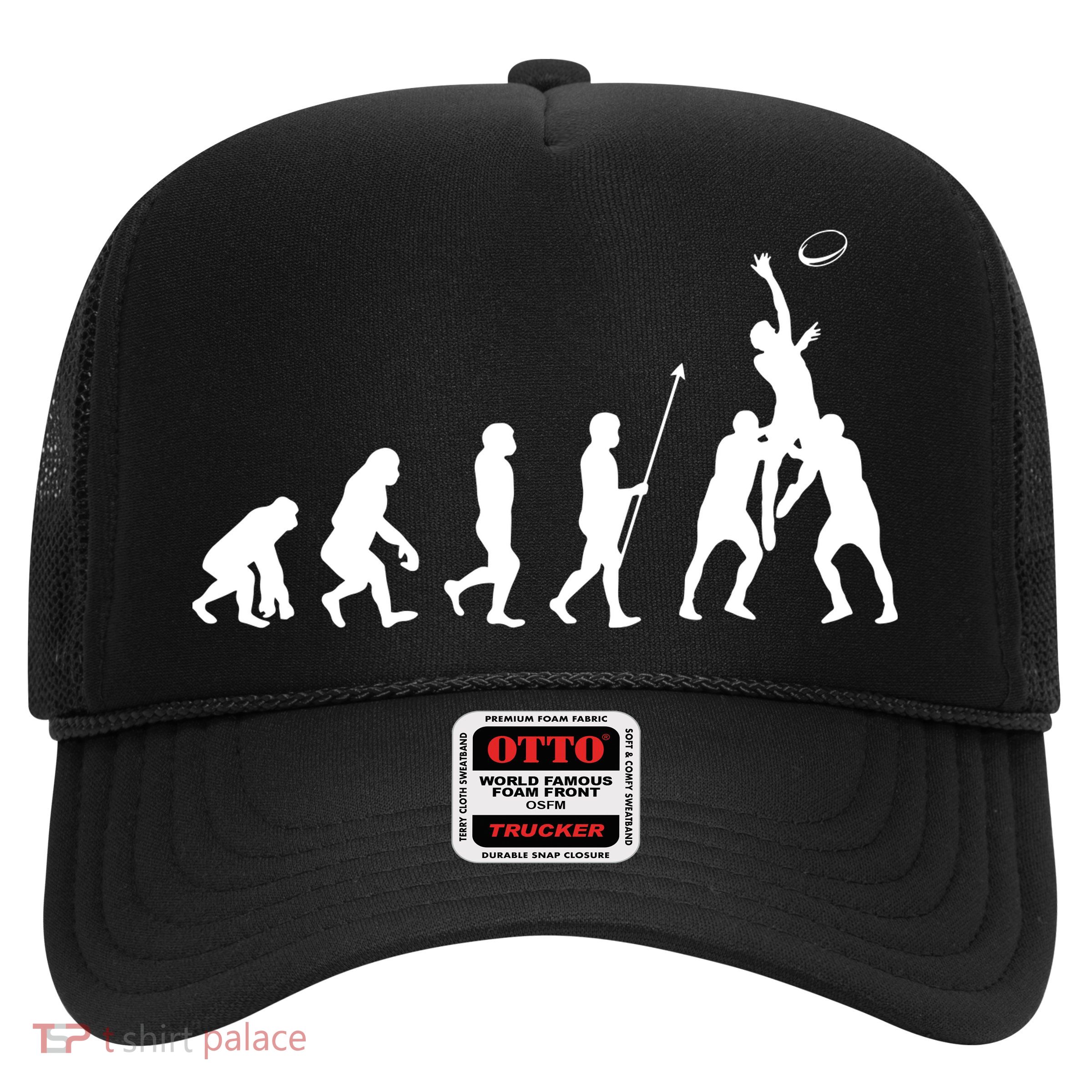 Evolution Of Rugby Trucker Hat