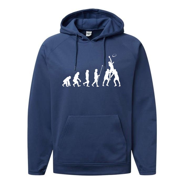 Evolution Of Rugby Performance Fleece Hoodie