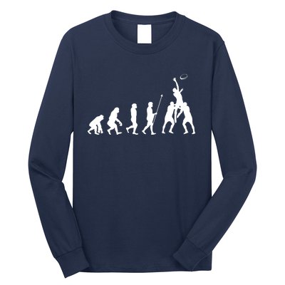 Evolution Of Rugby Long Sleeve Shirt