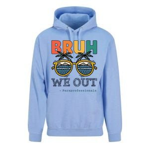 End Of School Year Teachers Bruh We Out Paraprofessional Gift Unisex Surf Hoodie