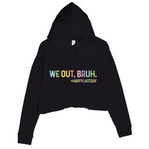 End Of School Year Teachers Hello Summer Bruh We Out Great Gift Crop Fleece Hoodie