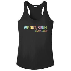 End Of School Year Teachers Hello Summer Bruh We Out Great Gift Ladies PosiCharge Competitor Racerback Tank