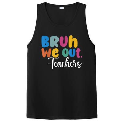 End Of School Year Teacher Summer Bruh We Out Teachers PosiCharge Competitor Tank