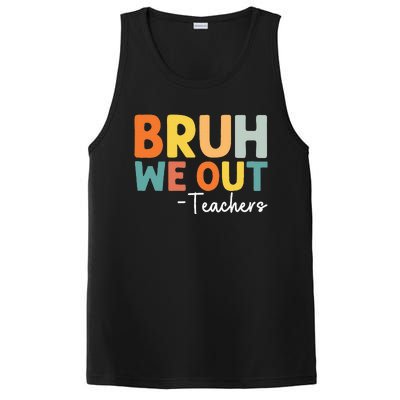 End Of School Year Teacher Summer Bruh We Out Teachers PosiCharge Competitor Tank