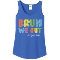 End Of School Year Second Grade Teacher Summer Bruh We Out Gift Ladies Essential Tank