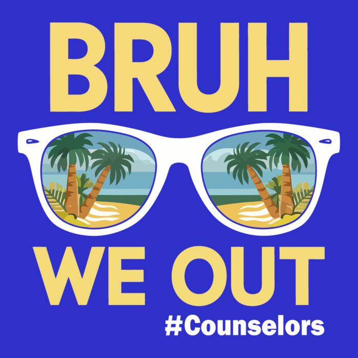 End Of School Year Teacher Summer Bruh We Out Counselors Gift 16 in Basic Backpack