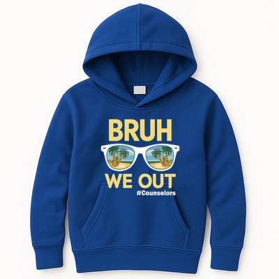 End Of School Year Teacher Summer Bruh We Out Counselors Gift Kids Hoodie