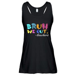 End Of School Year Summer Bruh We Out Teachers Gift Ladies Essential Flowy Tank