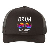 End Of School Rainbow Sunglasses Beach Bruh We Out Teachers Yupoong Adult 5-Panel Trucker Hat