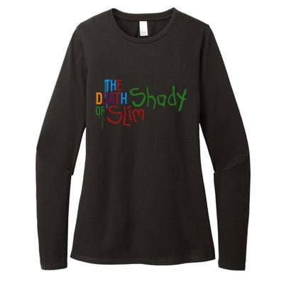 Em Of Slim Retro Colorful Death Shady Womens CVC Long Sleeve Shirt