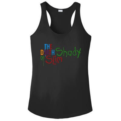 Em Of Slim Retro Colorful Death Shady Ladies PosiCharge Competitor Racerback Tank