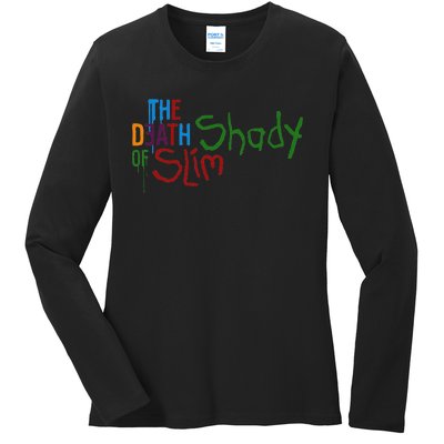 Em Of Slim Retro Colorful Death Shady Ladies Long Sleeve Shirt