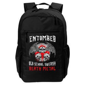 Entombed Old School Swedish Death Metal Music Daily Commute Backpack