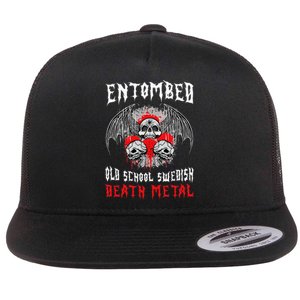 Entombed Old School Swedish Death Metal Music Flat Bill Trucker Hat