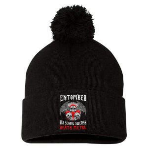 Entombed Old School Swedish Death Metal Music Pom Pom 12in Knit Beanie