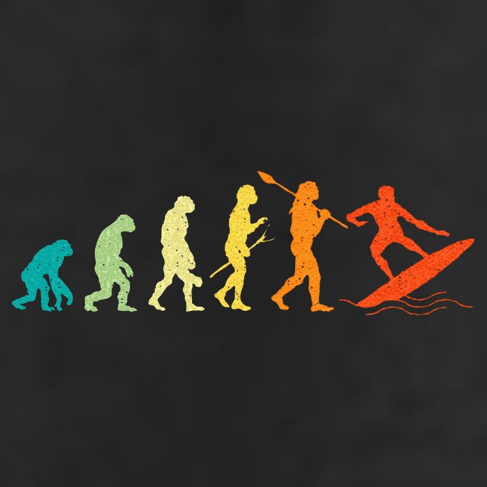 Evolution Of Surfers Surfboard Surfboarder Surfing 11oz C Handle Ceramic Mug