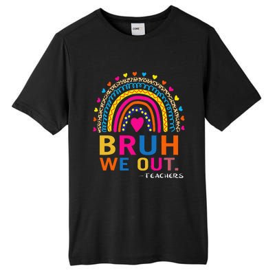 End Of School Year Teacher Summer Bruh We Out Funny Teachers Tall Fusion ChromaSoft Performance T-Shirt