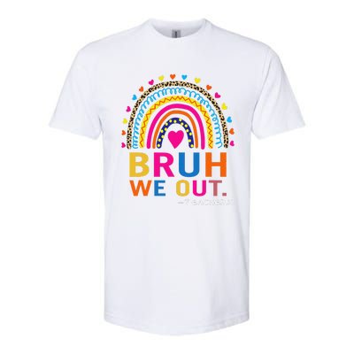 End Of School Year Teacher Summer Bruh We Out Funny Teachers Softstyle CVC T-Shirt