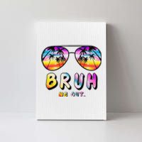 End Of School Rainbow Sunglasses Beach Bruh We Out Teachers  Canvas