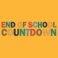 End Of School Countdown Summer Vibe Pom Pom 12in Knit Beanie