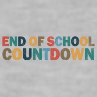 End Of School Countdown Summer Vibe Ladies PosiCharge Tri-Blend Wicking Tank