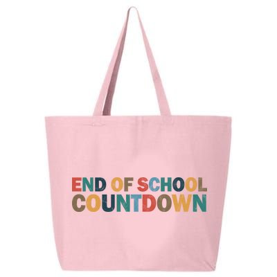 End Of School Countdown Summer Vibe 25L Jumbo Tote