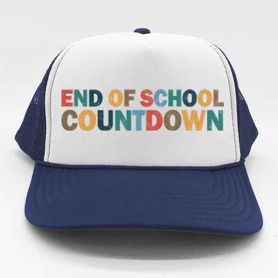 End Of School Countdown Summer Vibe Trucker Hat