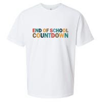 End Of School Countdown Summer Vibe Sueded Cloud Jersey T-Shirt