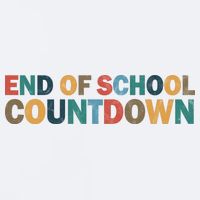 End Of School Countdown Summer Vibe Sueded Cloud Jersey T-Shirt
