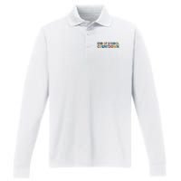 End Of School Countdown Summer Vibe Performance Long Sleeve Polo