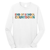End Of School Countdown Summer Vibe Long Sleeve Shirt