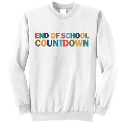 End Of School Countdown Summer Vibe Sweatshirt